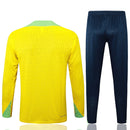 Conjunto Agasalho Treino Brasil 24/25 - Amarelo