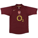 Camisa Arsenal I 2005/2006 - Nike - Vinho - Retrô