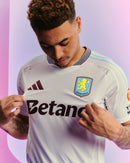 Camisa Aston Villa II 24/25 Adidas Torcedor Masculina - Branco