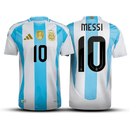 Camisa Argentina I 24/25 - Patch Campeão do Mundo - MESSI 10