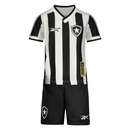 Kit Infantil Botafogo I 24/25 – Preto e Branco