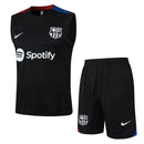 Conjunto Barcelona Treino Regata 24/25 - Preto
