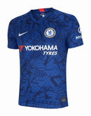 Camisa Chelsea I 2019/2020 Adidas - Azul - Retrô