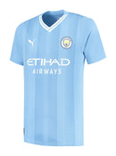 Camisa Manchester City I 23/24 Torcedor Puma Masculina - Azul