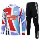 Conjunto Agasalho Treino Arsenal 24/25 - Vermelho e Azul
