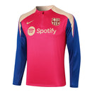 Conjunto Agasalho Treino Barcelona 24/25 - Rosa