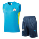 Conjunto Manchester City Treino Regata 24/25 - Azul