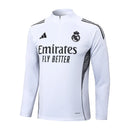 Conjunto Agasalho Treino Real Madrid 25/26 - Branco