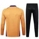 Conjunto Agasalho Treino Real Madrid 24/25 - Laranja