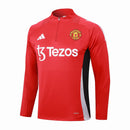 Conjunto Agasalho Treino Manchester United 24/25 - Vermelho