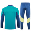 Conjunto Agasalho Treino Ajax 24/25 - Azul
