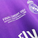 Camisa Real Madrid II 2016/2017 Manga Longa - Retrô - Roxa