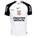 Camisa Corinthians I 25/26 - Torcedor - Branca + Patrocínios