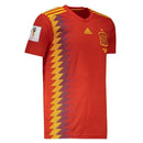 Camisa Espanha I 2018 - Torcedor Adidas Masculina - Vermelha - Retrô