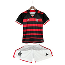 Kit Infantil Flamengo I 24/25 – Vermelho e Preto