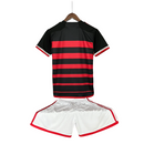Kit Infantil Flamengo I 24/25 – Vermelho e Preto