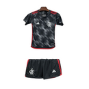 Kit Infantil Flamengo III 24/25 – Cinza