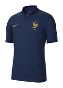 Camisa França I 2022 Torcedor Nike Masculina - Azul Marinho - Retrô