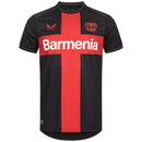 Camisa Bayer Leverkusen - I 23/24 Torcedor Masculino - Preto e vermelho