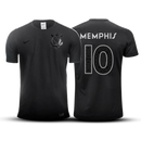 Camisa Corinthians II 24/25 - Jogador - Preta - MEMPHIS 10