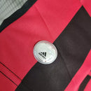 Camisa Milan I 2009/2010 Adidas Torcedor - Vermelha e Preto - Retrô