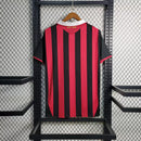 Camisa Milan I 2009/2010 Adidas Torcedor - Vermelha e Preto - Retrô