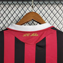 Camisa Milan I 2009/2010 Adidas Torcedor - Vermelha e Preto - Retrô