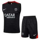 Conjunto PSG Treino Regata 24/25 - Preto
