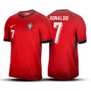 Camisa Portugal I 24/25 - Vermelha - RONALDO 7