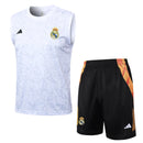 Conjunto Real Madrid Treino Regata 24/25 - Branco