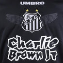 Camisa Santos Charlie Brown Jr. Marginal Alado - Preta