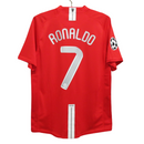 Camisa Manchester United I 2007/2008 - Vermelha - Retrô - RONALDO 7