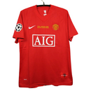 Camisa Manchester United I 2007/2008 - Vermelha - Retrô - RONALDO 7