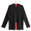 Camisa Manchester United II 2007/2008 Manga Longa - Retrô - Preta