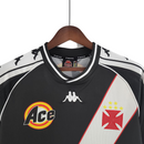 Camisa Vasco I 2000 Retrô - Preta e Branca