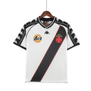 Camisa Vasco II 2000 Retrô - Branca e Preta
