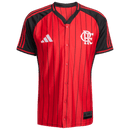 Camisa Flamengo US 2025 - Adidas - Vermelha e Preta