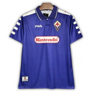 Camisa Fiorentina I 1998/1999 Retrô - Nintendo - Roxa