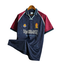 Camisa West Ham 1997 - Iron Maiden - Azul
