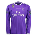 Camisa Real Madrid II 2016/2017 - Final Champions League - Roxa - RONALDO 7