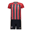 Kit Infantil São Paulo II 25/26  – Vermelho e Preto