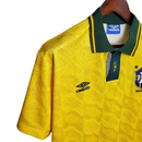 Camisa Seleção Brasileira I 1991/1993 - Retrô - Amarela