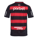 Camisa Flamengo I 25/26 + Patrocínios - Vermelha e Preta