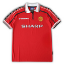 Camisa Manchester United I 1998/1999 - Torcedor Masculina - Vermelha