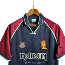 Camisa West Ham 1997 - Iron Maiden - Azul