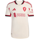 Camisa Liverpool Away 2025/2026 Adidas Off-white Torcedor Masculina