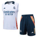 Conjunto Real Madrid Treino Regata 24/25 - Branco