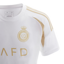 Camisa Al-Nassr III 24/25 Torcedor Masculina - Branco e Dourado