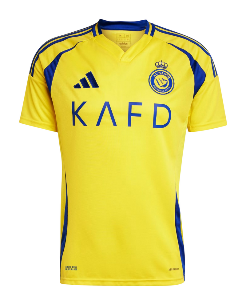 Camisa Al-Nassr I 24/25 Torcedor Masculina - Amarelo
