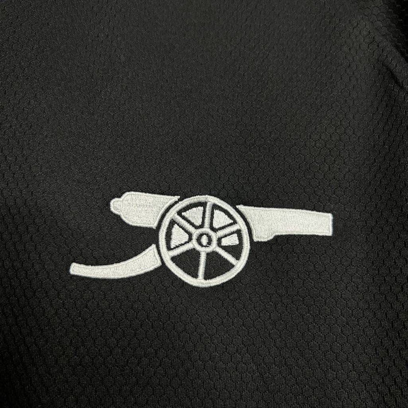 Camisa Arsenal Goleiro 24/25 Torcedor Adidas masculina - Preta